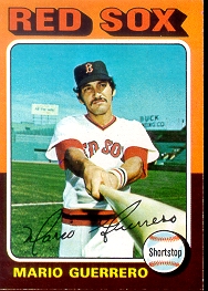 1975 Topps Baseball Cards      152     Mario Guerrero